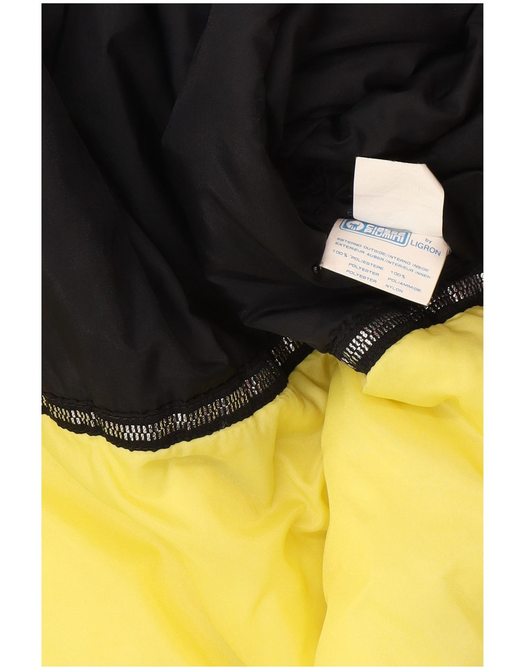 Jaqueta de esqui masculina Ciesse Piumini UK 42 XL poliéster colorblock multicolorido
