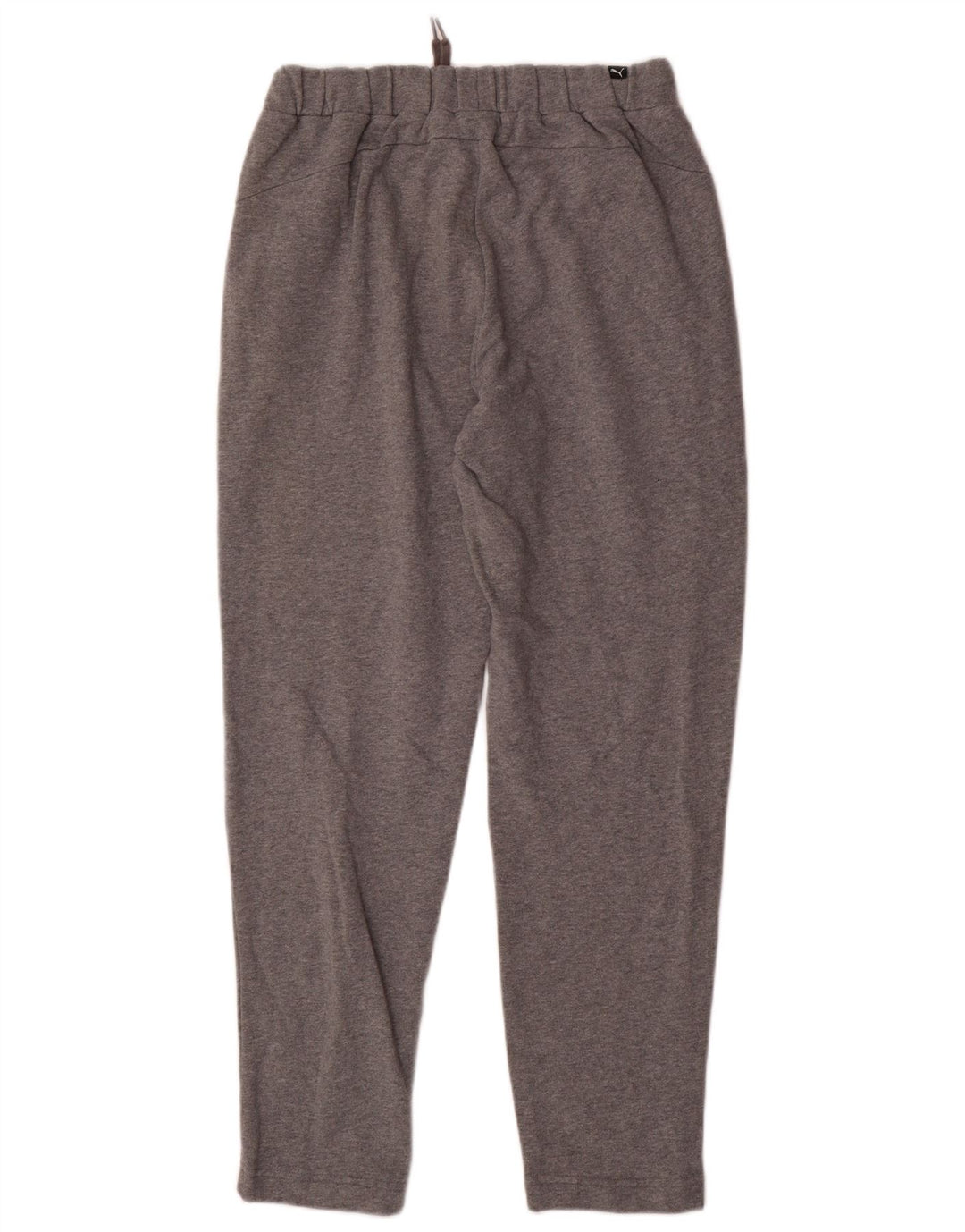 Calça de treino masculina PUMA Graphic cinza médio algodão manchado
