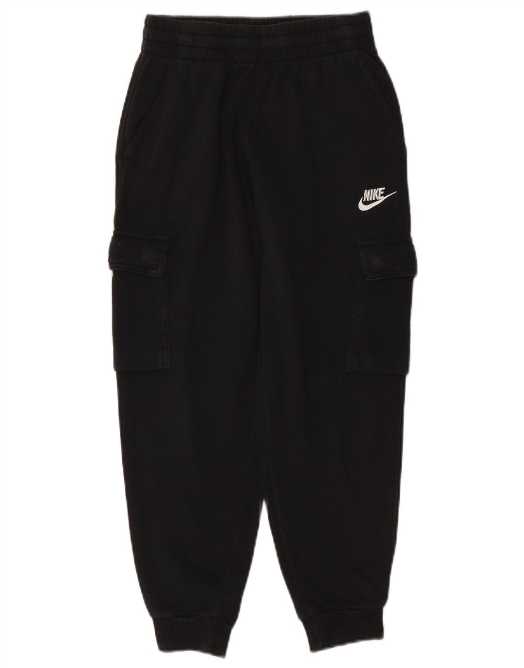 NIKE Meninos Cargo Calças de treino Joggers 10-11 anos médio preto algodão