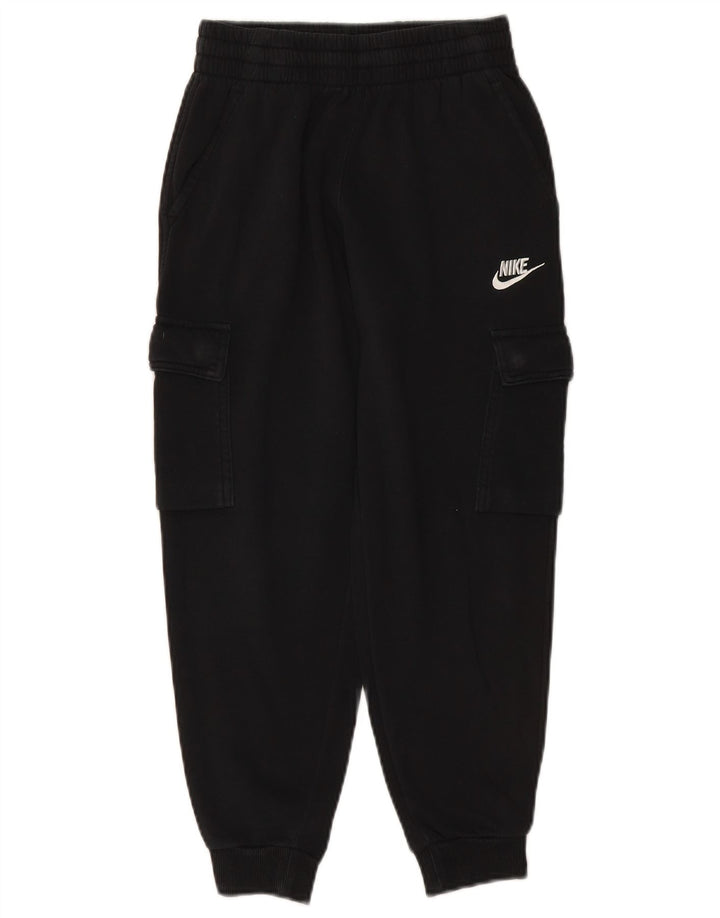 NIKE Meninos Cargo Calças de treino Joggers 10-11 anos médio preto algodão