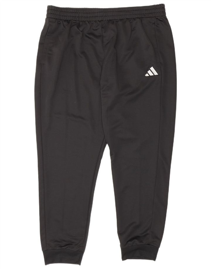Calça de treino masculina Adidas Joggers 2XL poliéster preto