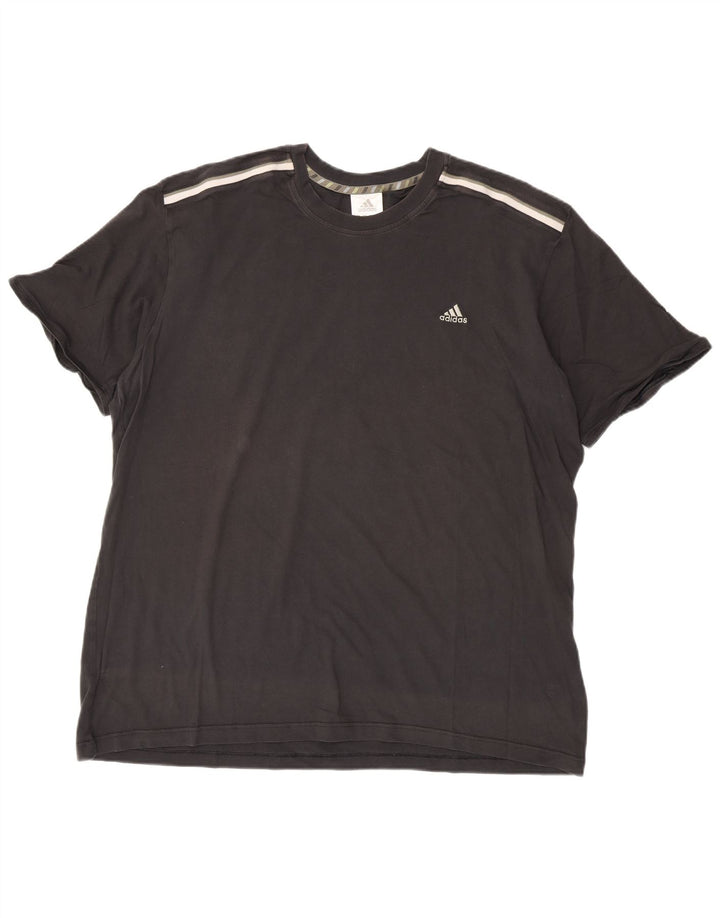 Camiseta masculina Adidas Top 2XL algodão preto