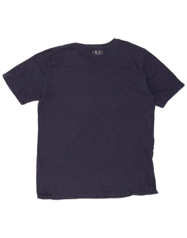 Camiseta gráfica masculina Under Armour grande azul marinho