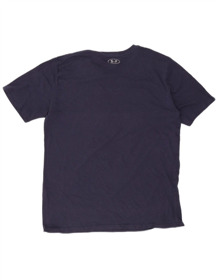 Camiseta gráfica masculina Under Armour grande azul marinho