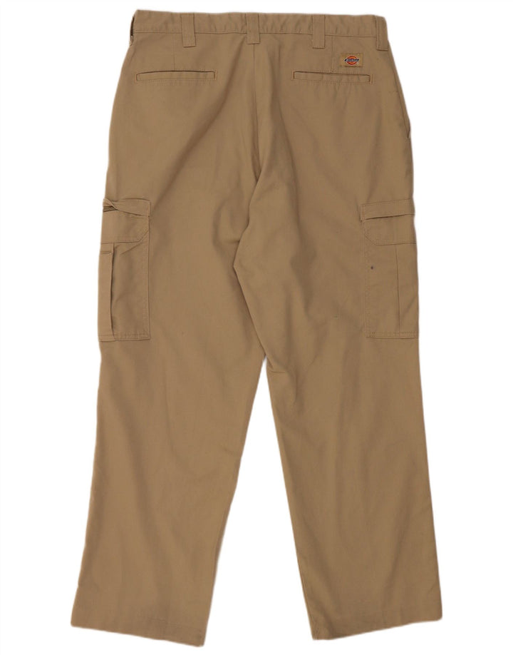 Calça cargo reta masculina DICKIES W34 L30 poliéster bege