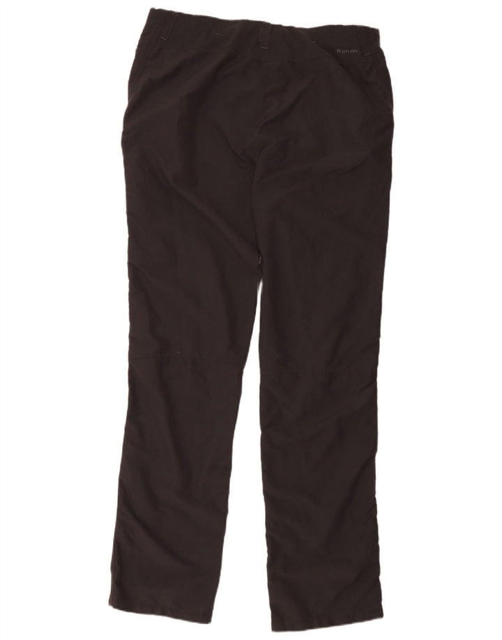 Calça cargo slim feminina Rohan tamanho 18 W38 L34 cinza poliamida