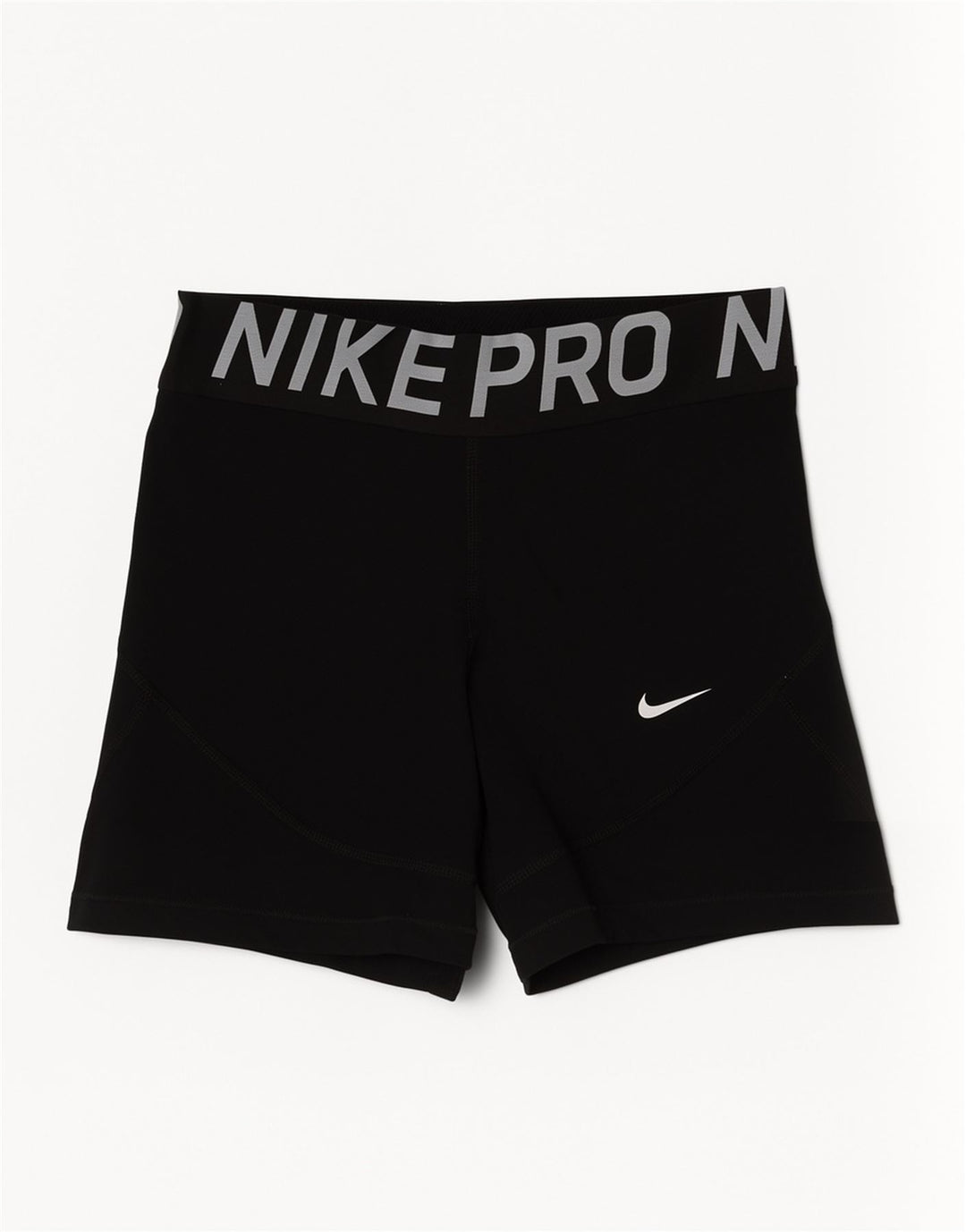 Shorts esportivos gráficos femininos Nike UK 8 pequenos pretos