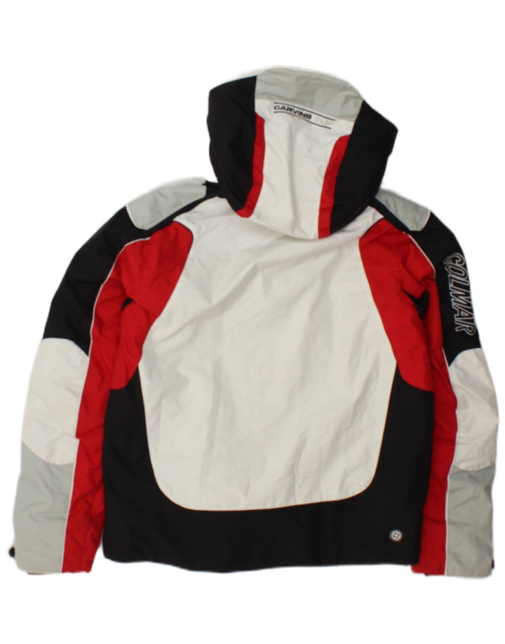 Jaqueta de esqui feminina Colmar com capuz EU 38 médio branco colorblock