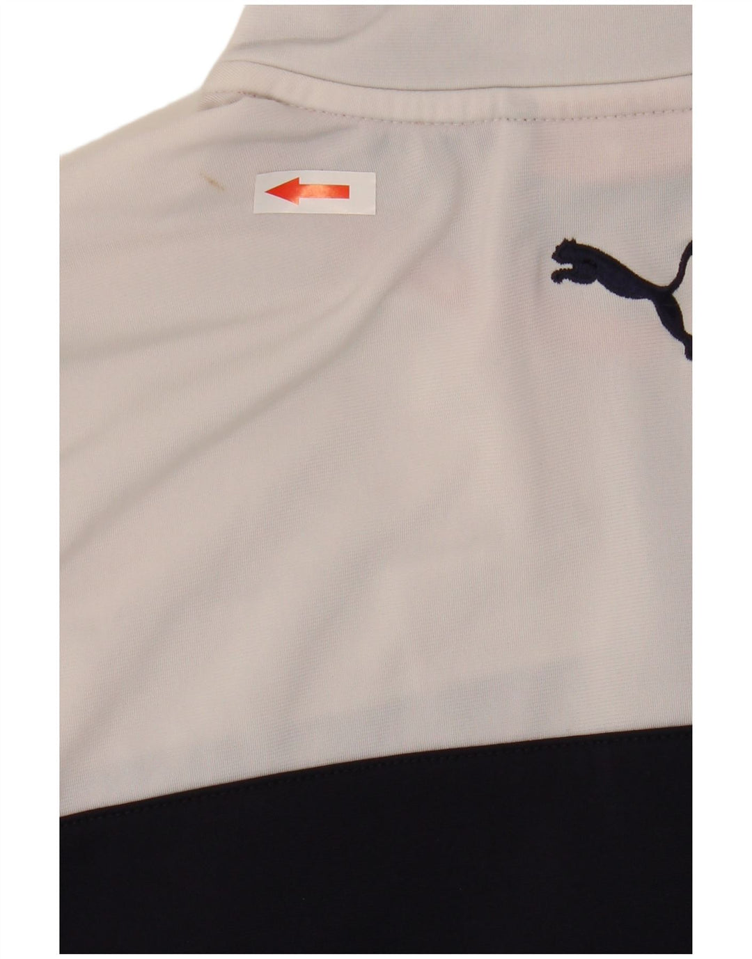 Puma Mens Tracksuit Top Jacket Médio Azul Marinho Colorblock Poliéster