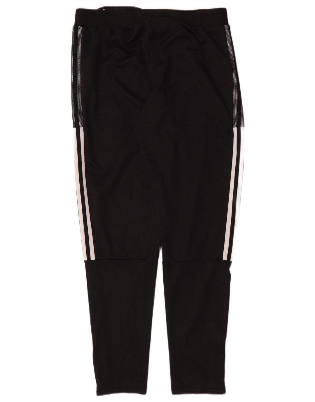 Adidas Mens Treino Calças Médio Preto Poliéster Esportes