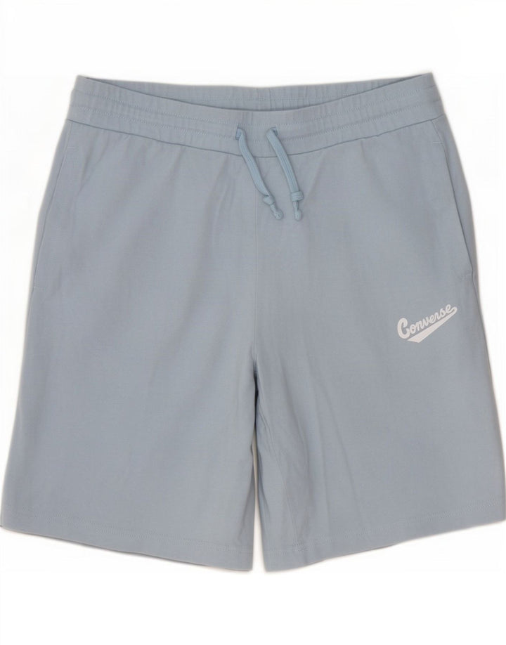 Converse Mens Sport Shorts Médio Azul Algodão