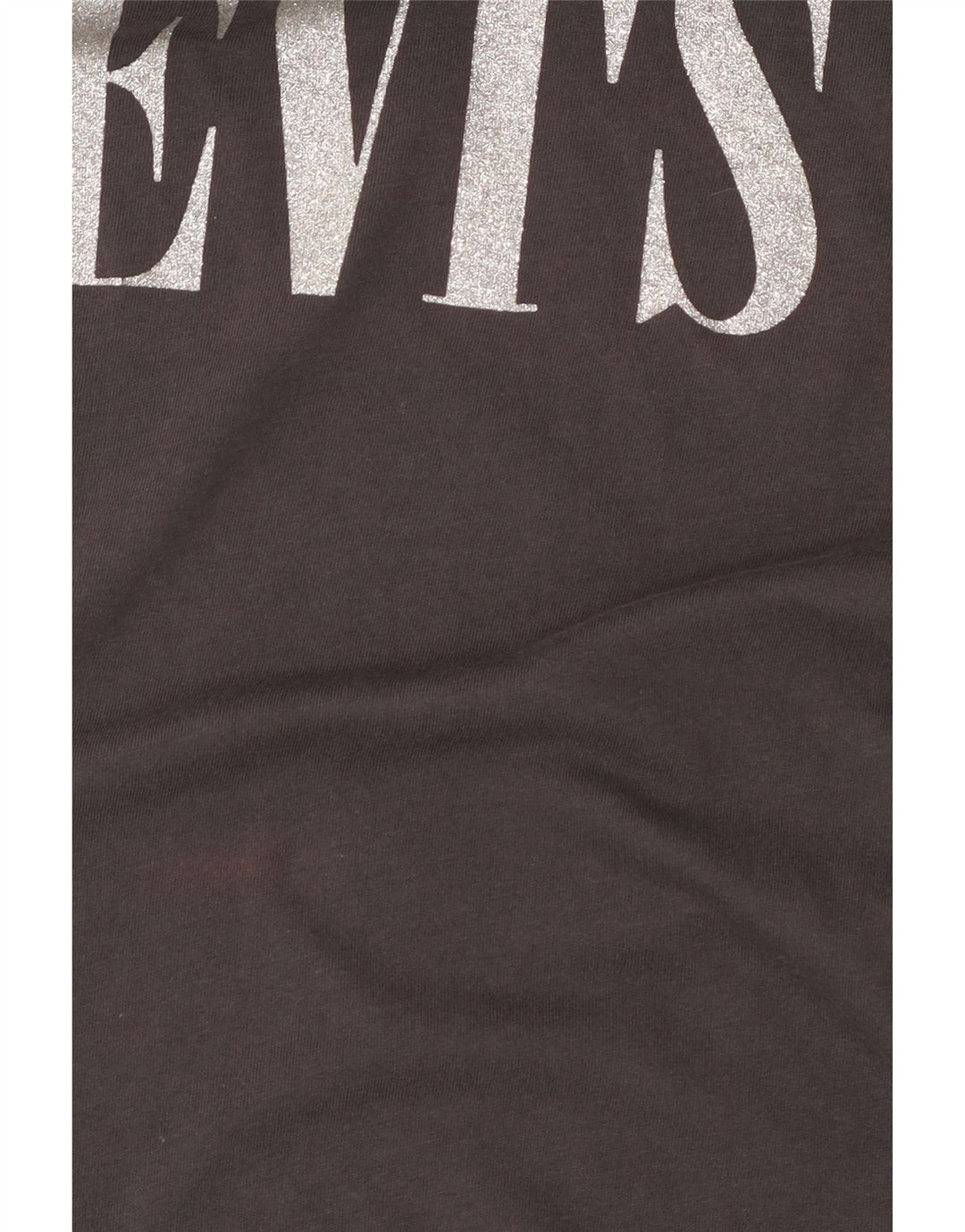 Camiseta feminina gráfica Levi's UK 6 XS cinza