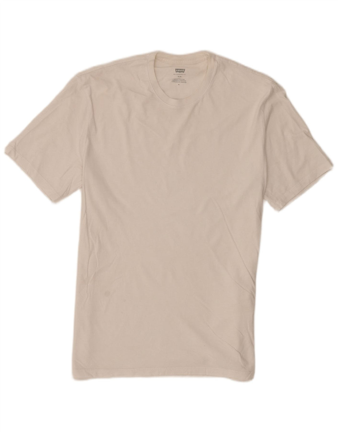 Camiseta Levi's Masculina Slim Top Médio Algodão Branco