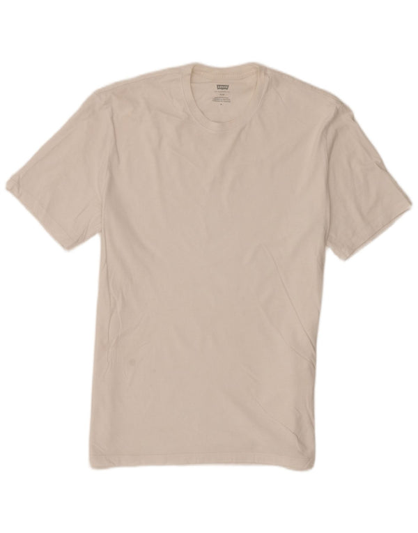 Camiseta Levi's Masculina Slim Top Médio Algodão Branco