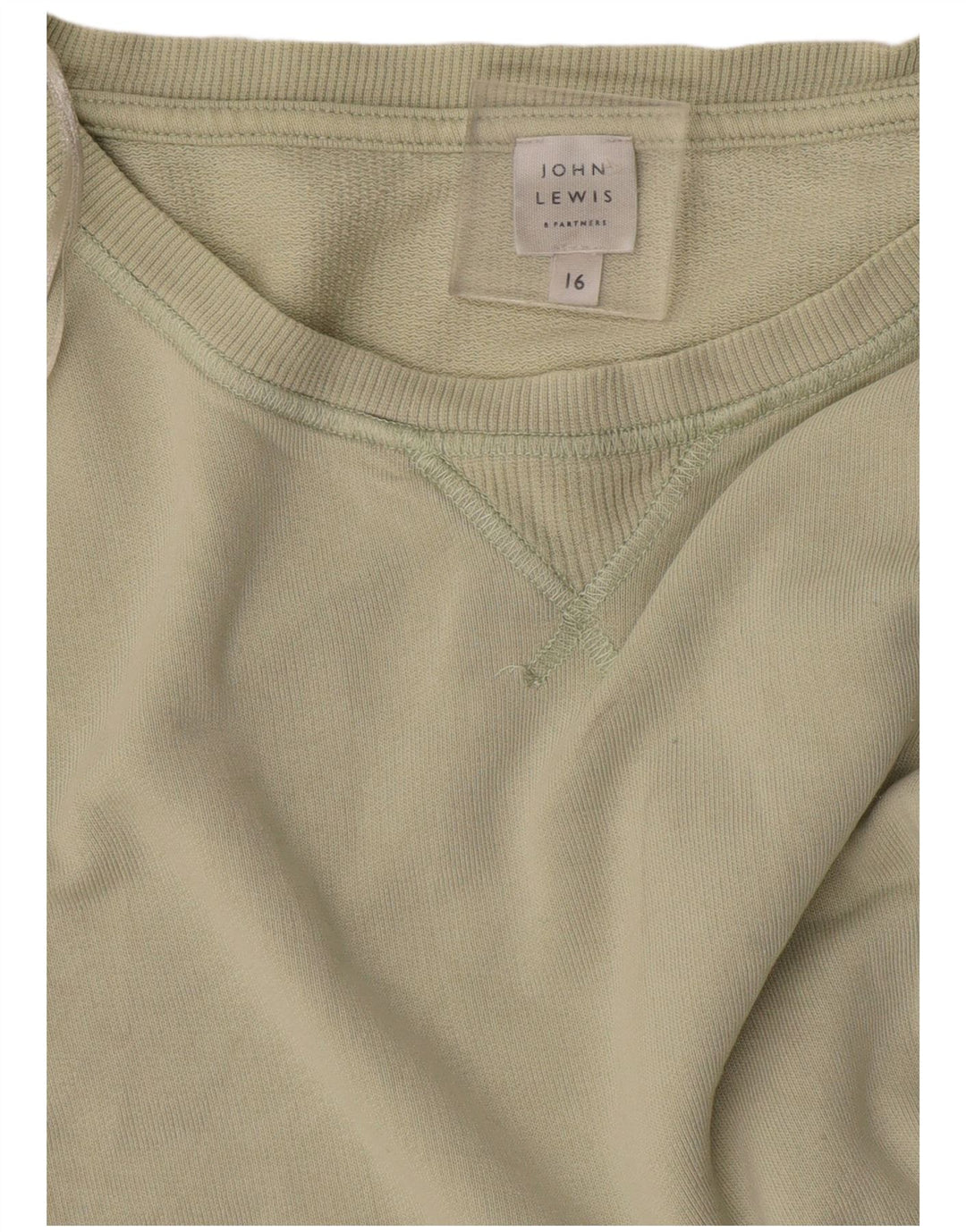Jumper de moletom feminino John Lewis Reino Unido 16 grande verde
