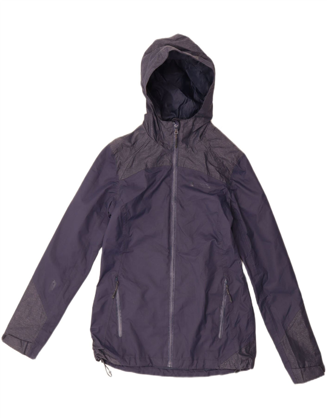 Jaqueta de chuva feminina MOUNTAIN WAREHOUSE UK 10 pequena azul marinho colorblock