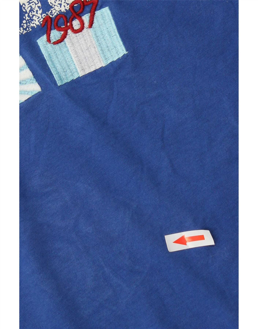 Camiseta gráfica masculina Napapijri XL azul