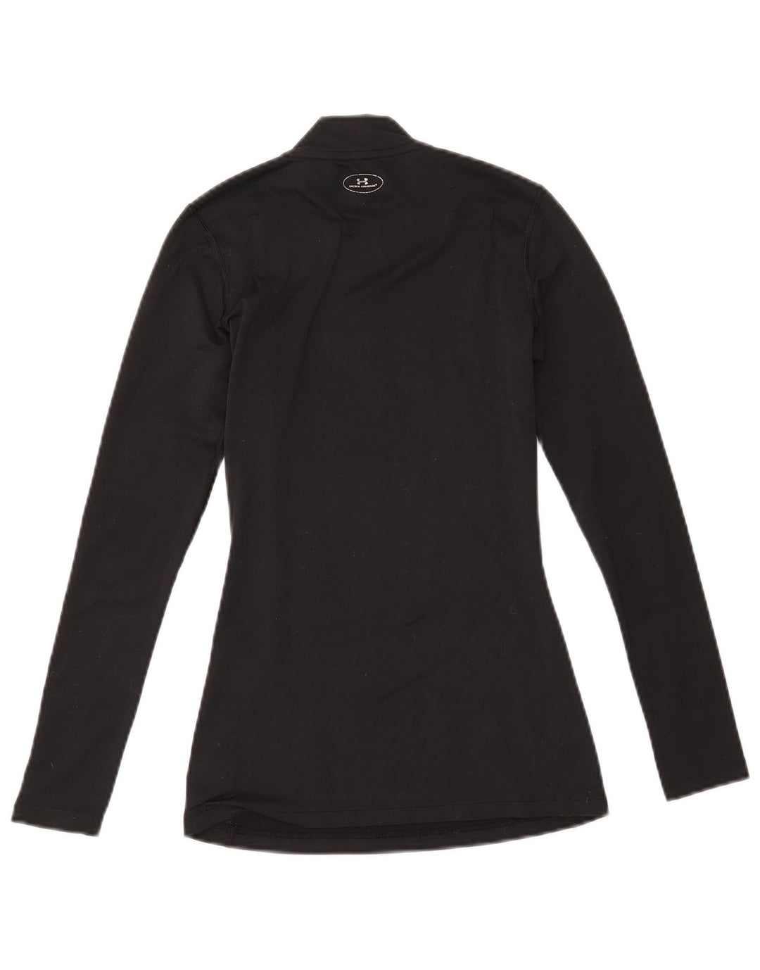 Under Armour Feminino Cold Gear Top Manga Longa UK 4 XS Poliéster Preto