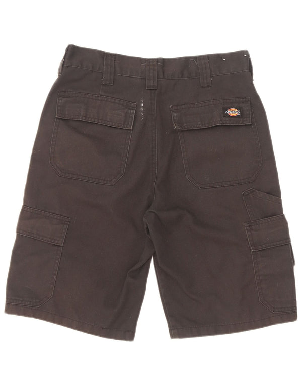 Shorts cargo masculino Dickies W34 grande poliéster preto