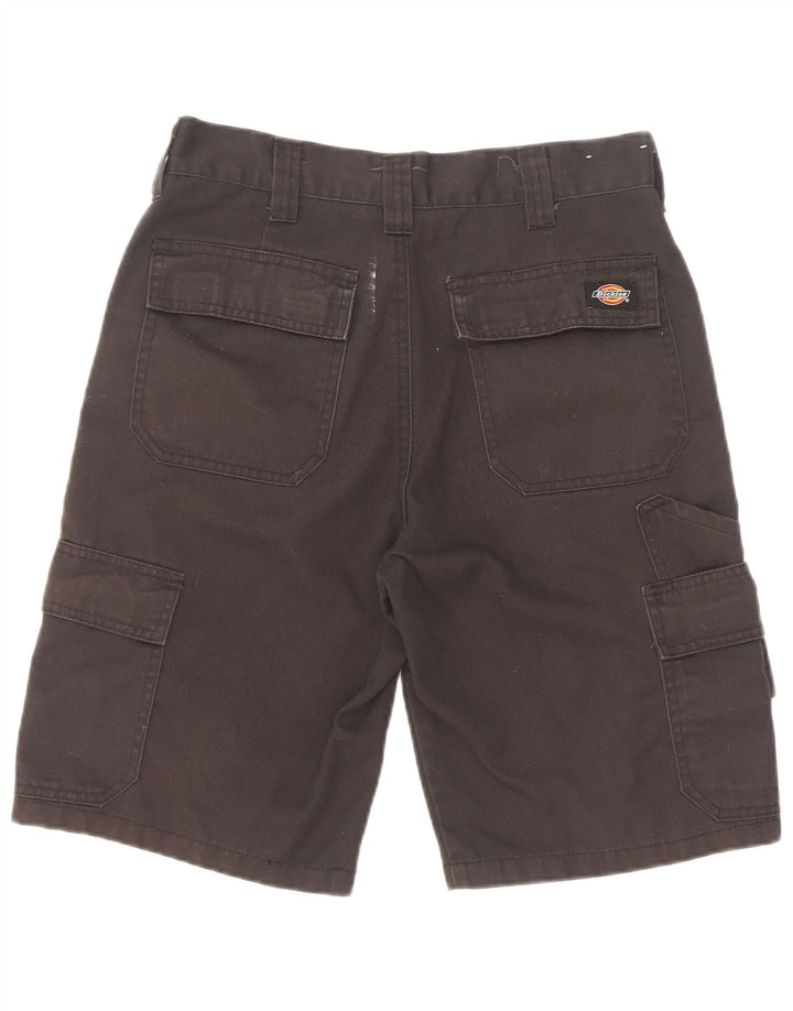 Shorts cargo masculino Dickies W34 grande poliéster preto