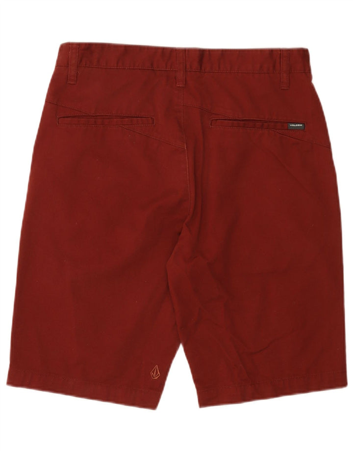 Shorts Chino Masculino VOLCOM W30 Médio Algodão Borgonha