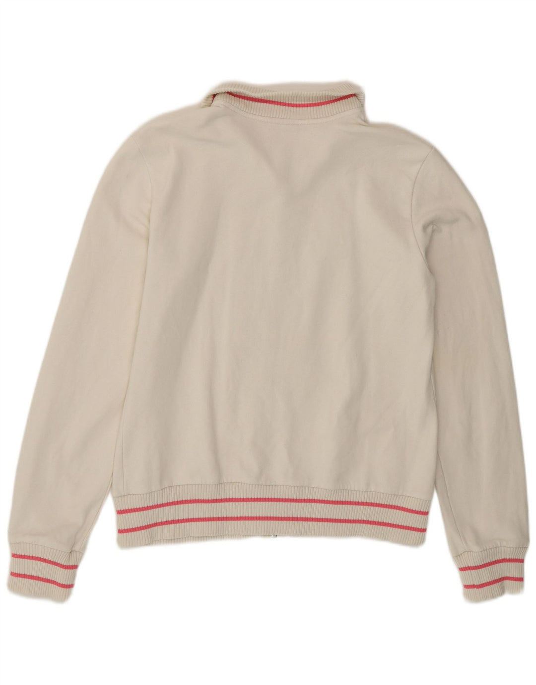 PUMA Womens Tracksuit Top Jacket UK 14 Grande Off White