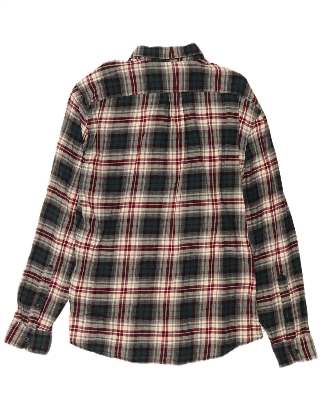Camisa masculina de flanela DOCKERS grande algodão xadrez verde