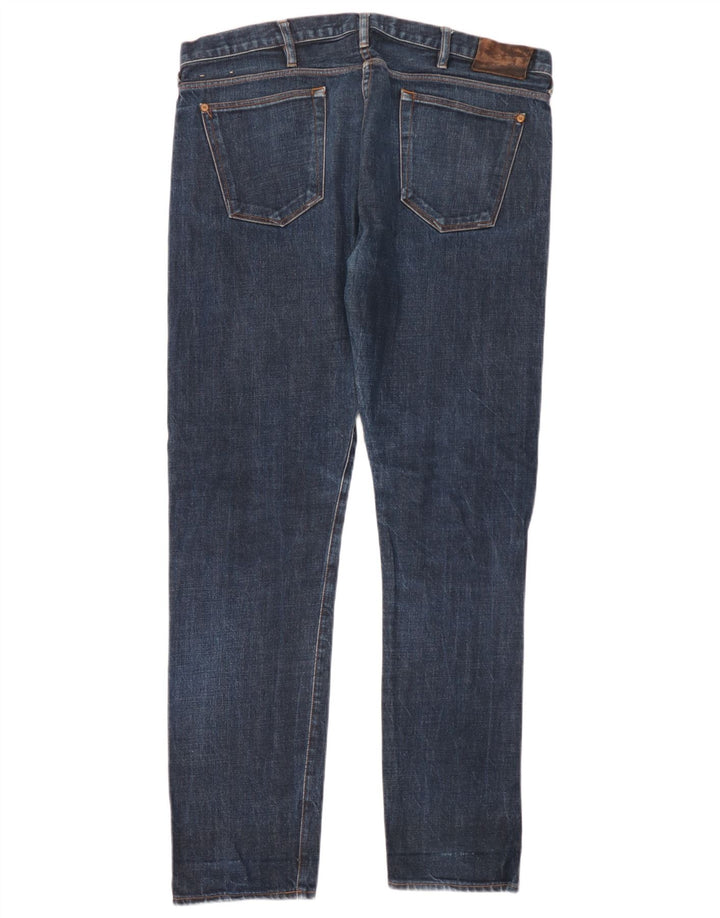 Calça Jeans Slim Masculina Paul Smith W36 L32 Azul Algodão