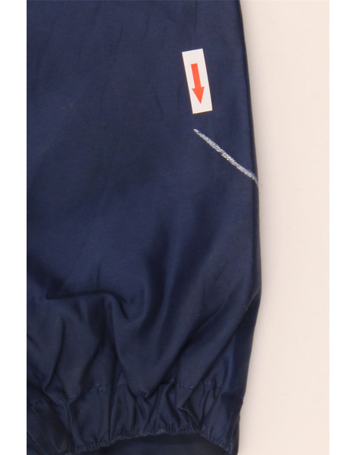 Jaqueta corta-vento masculina Chaps UK 44 2XL azul marinho colorblock