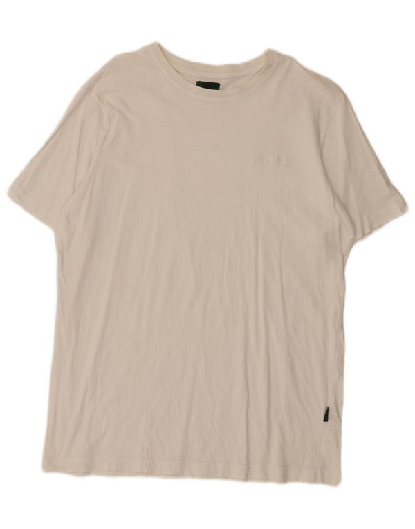 Camiseta masculina Enrico Coveri Top XL algodão branco