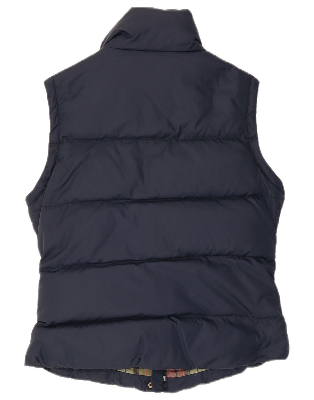 Colete acolchoado feminino Jack Wills Reino Unido 10 pequeno azul marinho