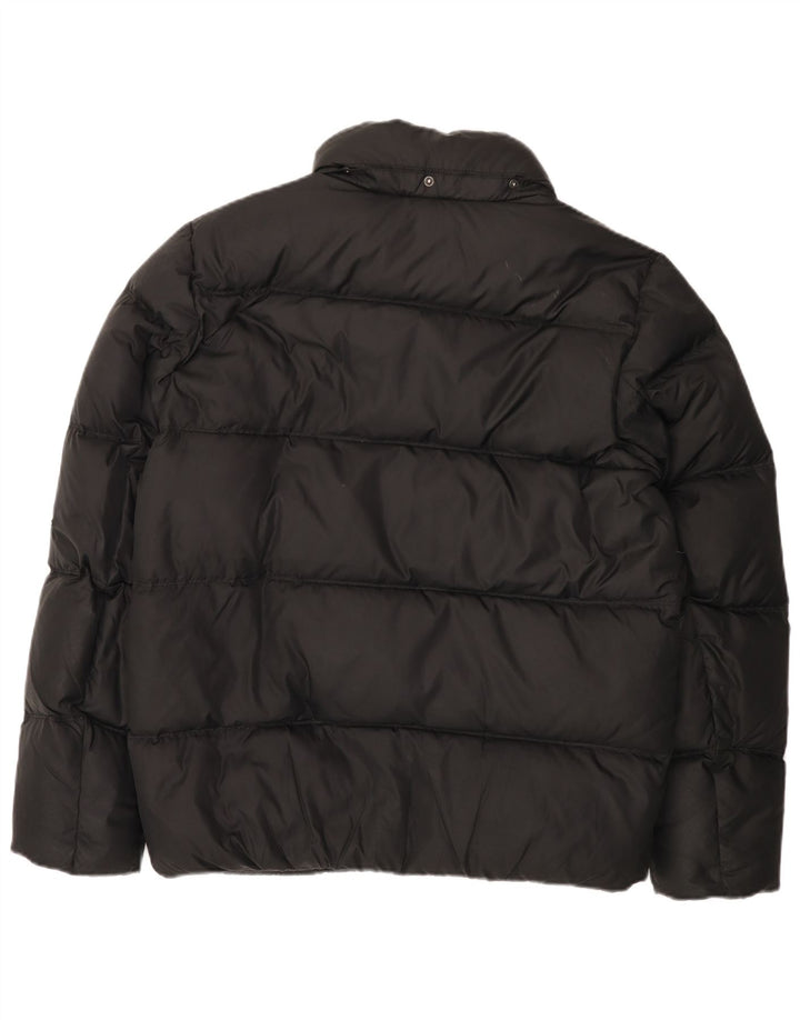 Jaqueta acolchoada masculina Tommy Hilfiger UK 40 grande poliéster preto