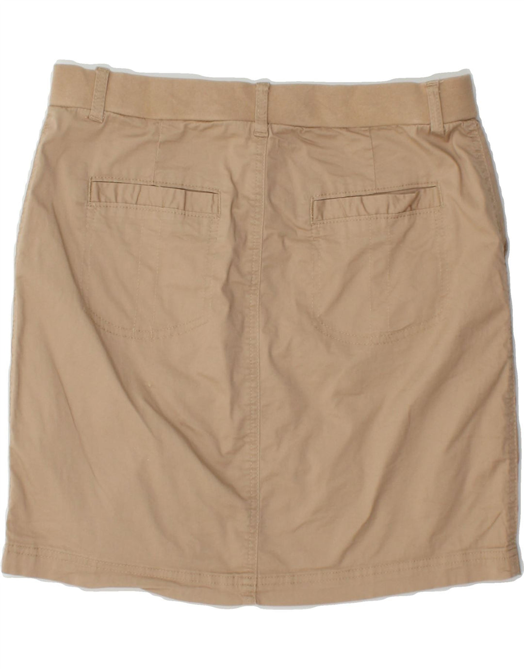 LEE Womens Riders Midrise Straight Skirt US 8 Medium W30  Beige Cotton Vintage Lee and Second-Hand Lee from Messina Hembry 