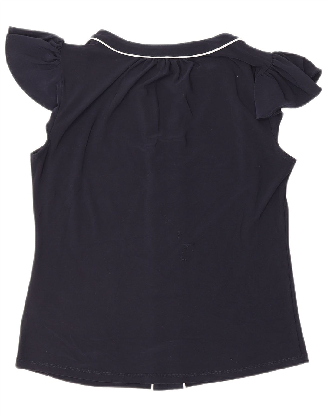 Blusa feminina TOMMY HILFIGER UK 14 poliéster azul marinho médio