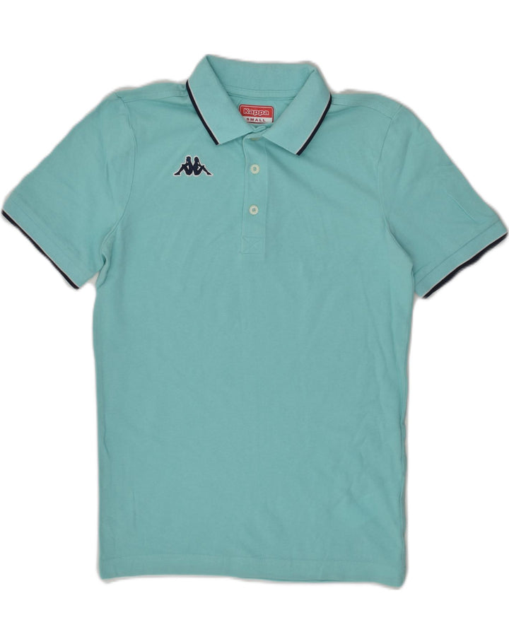 KAPPA Mens Polo Shirt Small Turquoise Cotton | Vintage Kappa | Thrift | Second-Hand Kappa | Used Clothing | Messina Hembry 