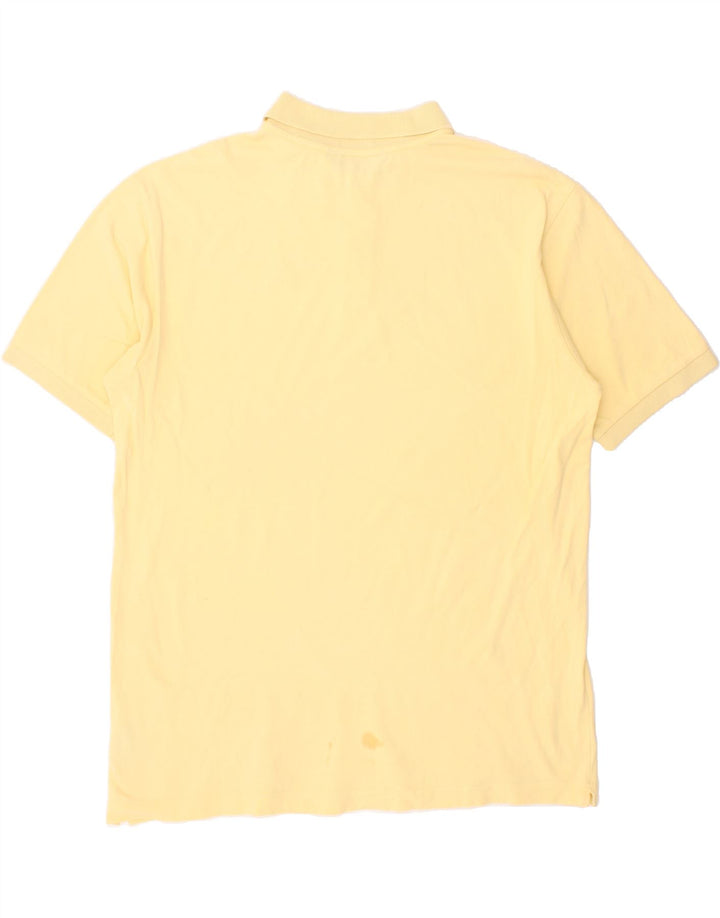 KAPPA Mens Polo Shirt XL Yellow Cotton Vintage Kappa and Second-Hand Kappa from Messina Hembry 