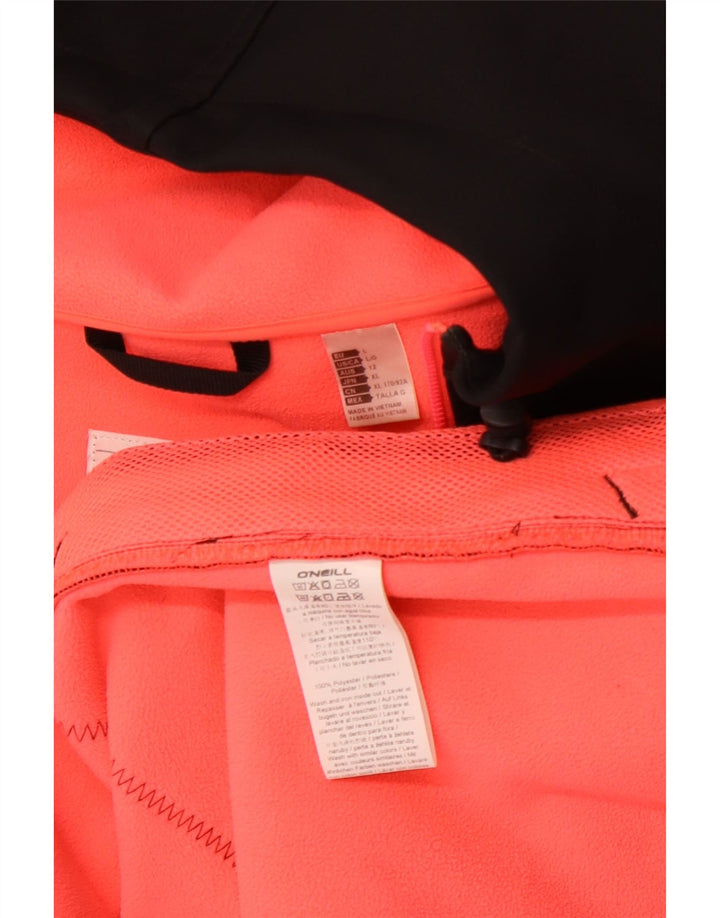 Jaqueta corta-vento feminina com capuz O'NEILL Reino Unido 14 grande poliéster preto