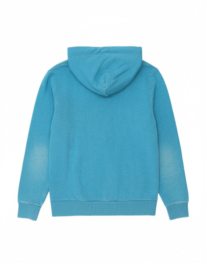 PUMA Mens Graphic Hoodie Jumper Médio Algodão Azul