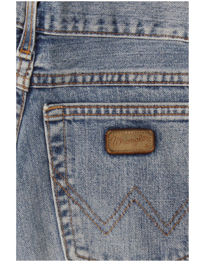 Wrangler feminino cintura alta jeans reto W26 L32 azul