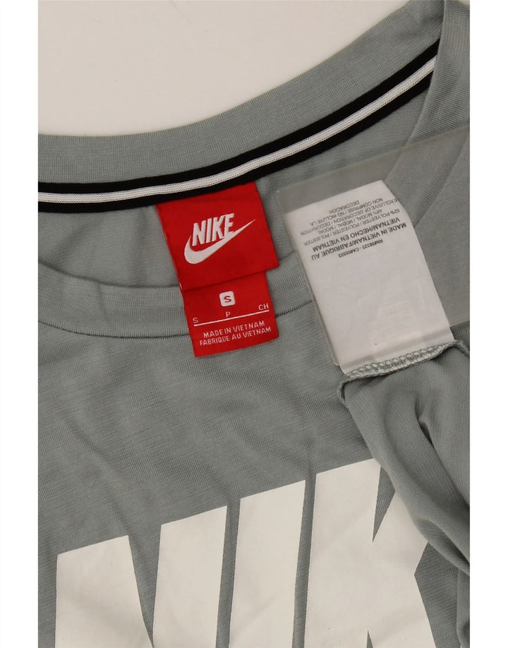 Nike Mens Graphic Vest Top Pequeno Poliéster Cinza