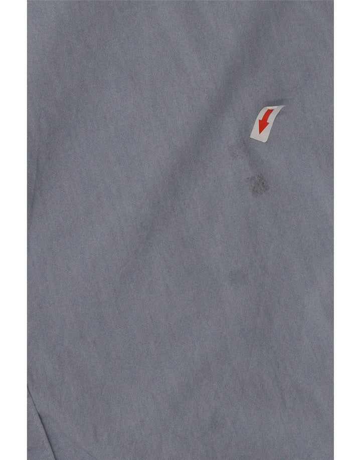 Camisa masculina de manga curta French Connection 2XL algodão azul