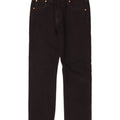 Jeans Levi's 501 Straight Masculino W30 L30 Algodão Preto
