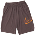 Shorts esportivos gráficos NIKE para meninos Dri Fit 13-14 anos XL cinza poliéster