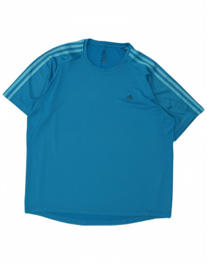 Camiseta masculina Adidas XL azul