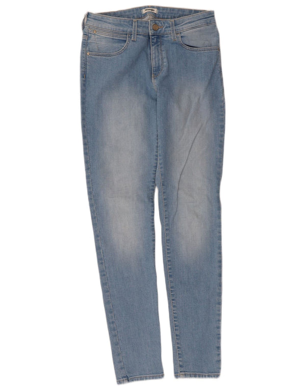 Wrangler Jeans Skinny Feminino W28 L32 Azul Algodão