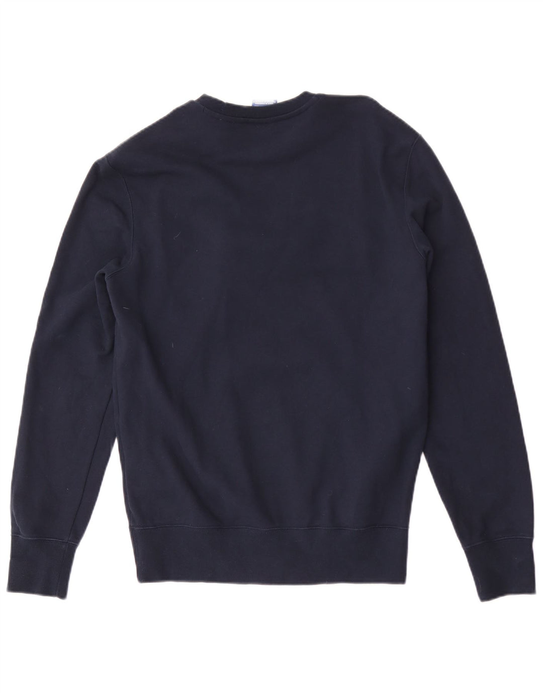 Champion masculino gráfico moletom jumper médio azul marinho algodão