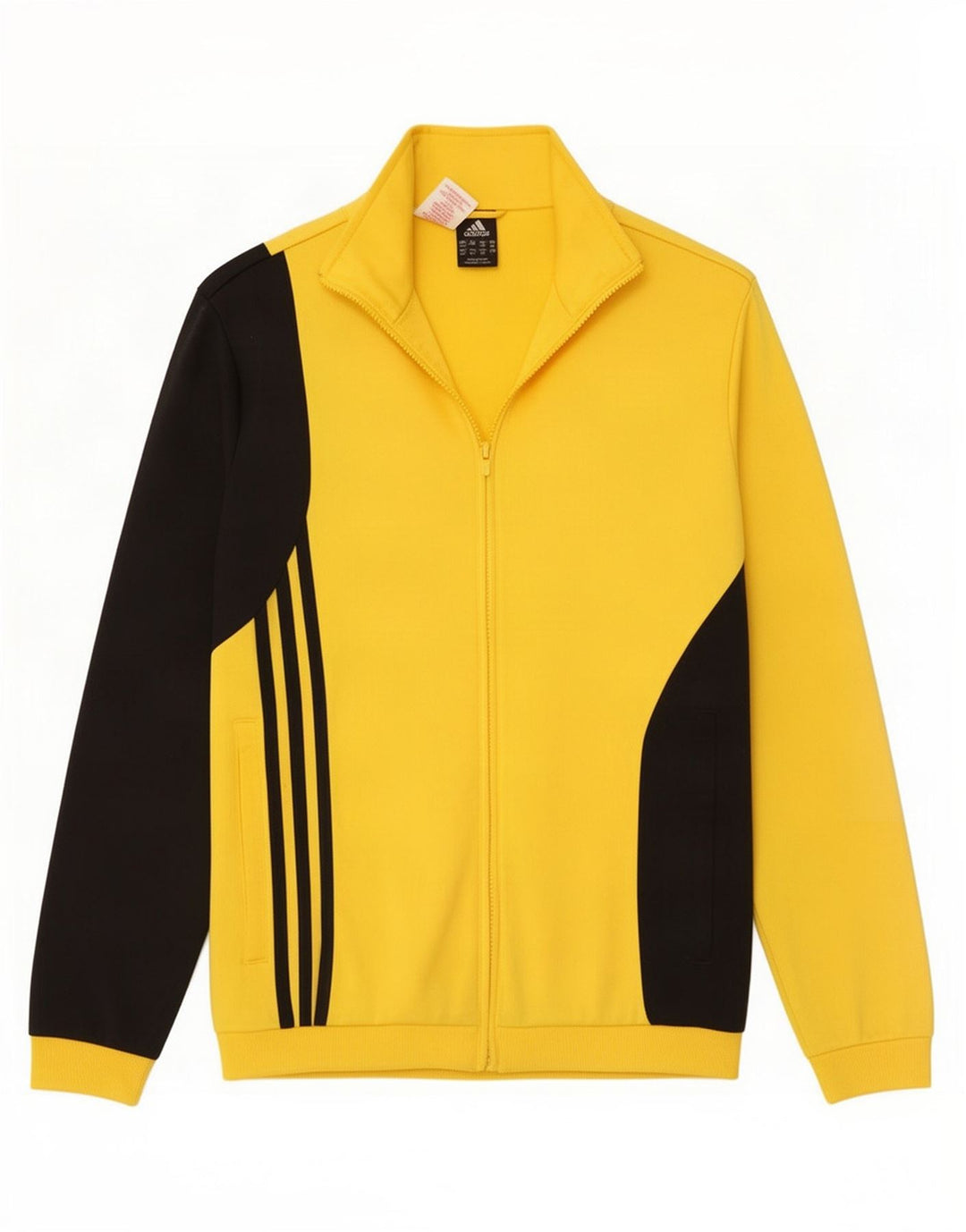 Jaqueta Adidas Meninos Treino Top 13-14 Anos Amarelo Colorblock Poliéster