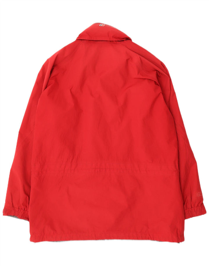 Capa de chuva masculina Berghaus UK 42 XL vermelho nylon