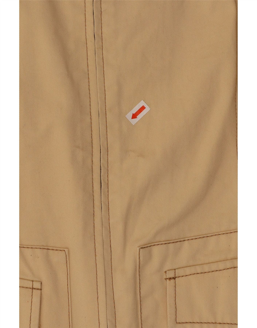 Jaqueta utilitária feminina BENETTON IT 42 algodão bege médio