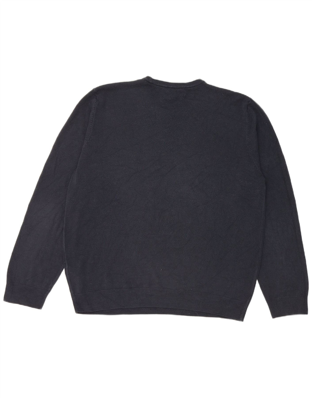 Suéter masculino Marks & Spencer com gola redonda 2XL azul marinho acrílico